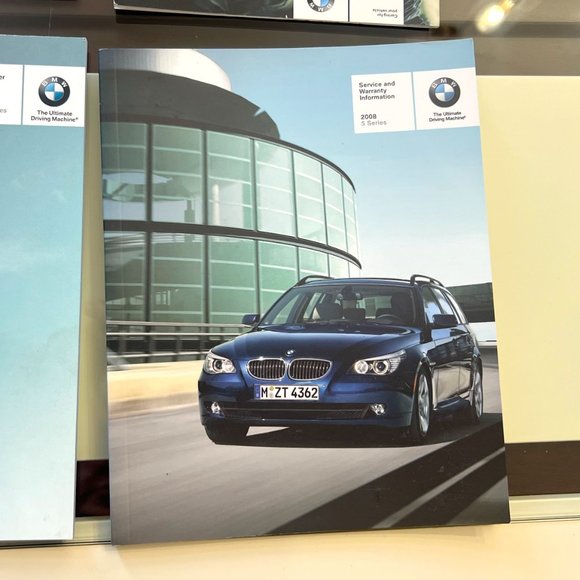 2008 BMW 5 Series Complete Owner Manual Portfolio! - Picture 8 of 15